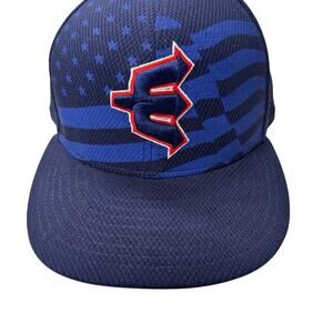 Everett Aquasox WA Minor League Baseball Hat Men’s 7 1/4 Fitted Navy Blue